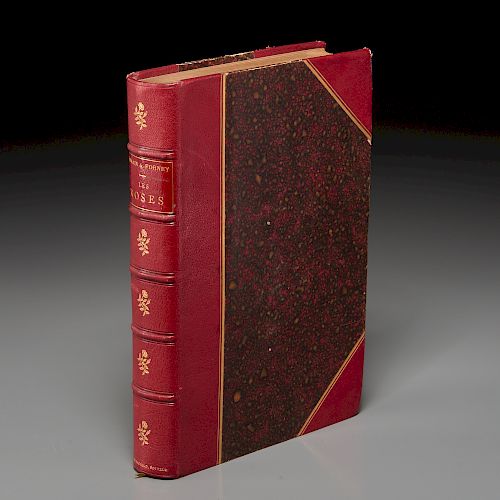 BOOKS: Les Roses, 60 chromolithographs, 1873
