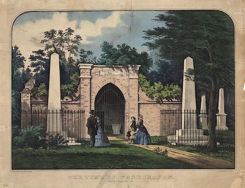 The Tomb of Washington. Mount Vernon, Va