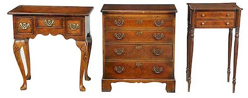 Bachelor's Chest, Dressing Table, Work Table