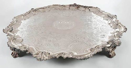 Old Sheffield Plate Tray