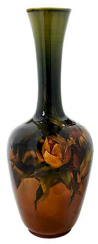 K. Shirayamadani Rookwood Standard Glaze Vase