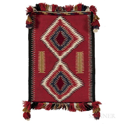 Small Navajo Germantown Weaving