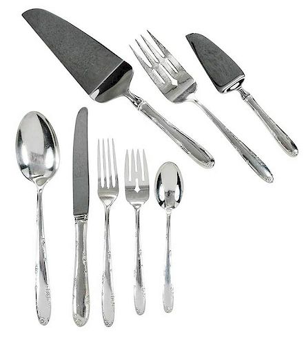 Towle Madeira Sterling Flatware, 73 Pieces