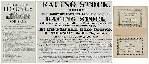 Three Horse Racing Related Advertisements
