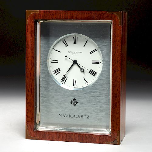 Patek Philippe Naviquartz table clock