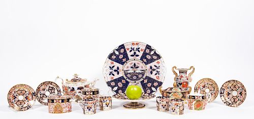 17 PC Group, Mainly Early Royal Crown Derby Imar