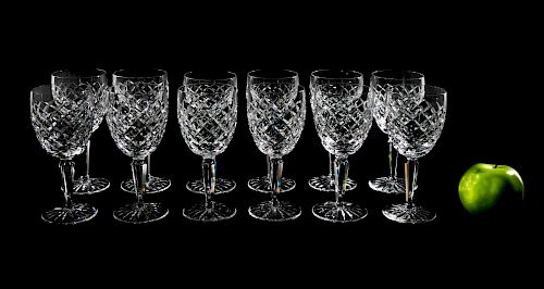 12, Waterford Crystal "Comeragh" Water Goblets