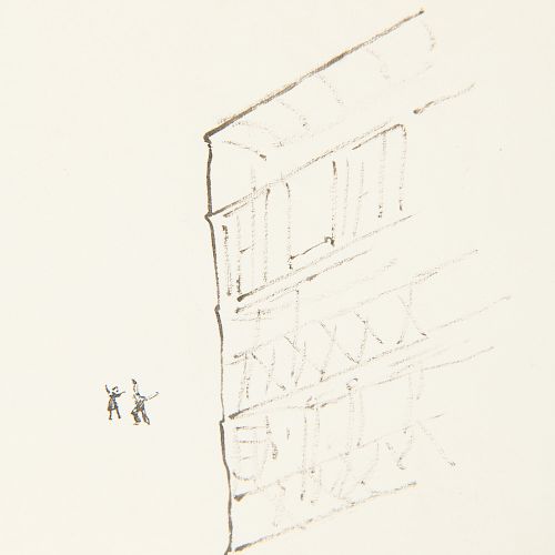 William Wegman, drawing, 1973