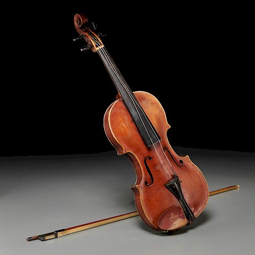 Mittenwald violin, labeled Joan Carol Klotz