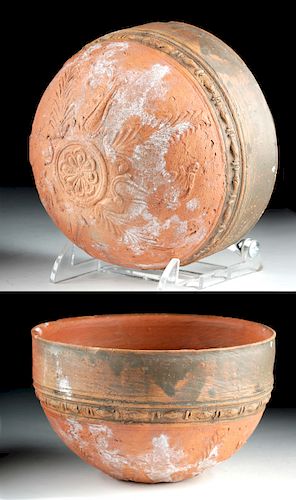Greek Hellenistic Megarian Redware Bowl