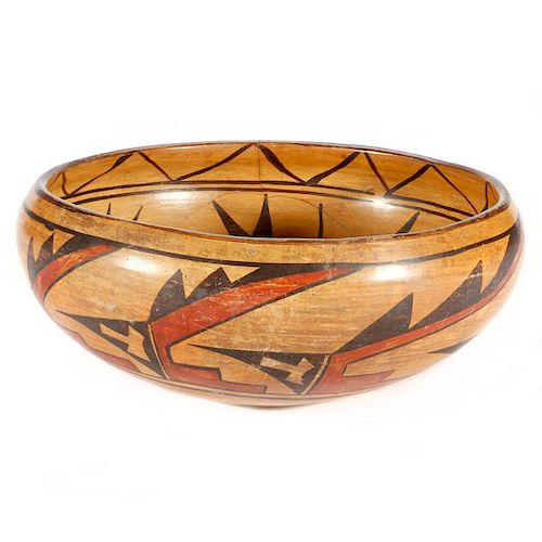 A Hopi Polychrome Bowl