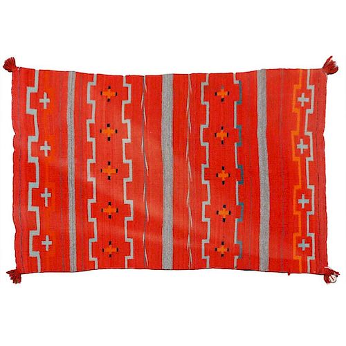 A Navajo Transitional Child's Blanket