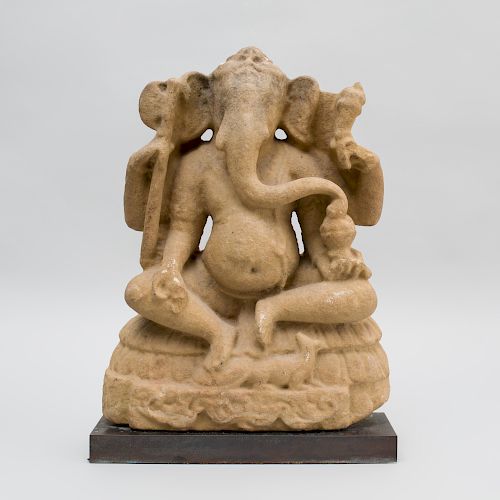 Indian Sandstone Figure of Ganesha