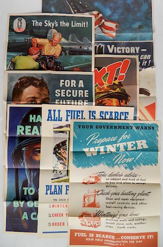 8 WWII Posters