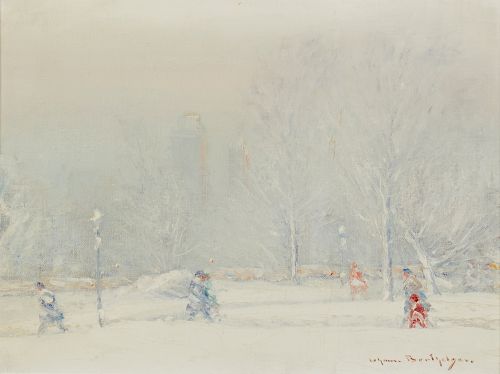 Johann Berthelsen, Central Park in winter
