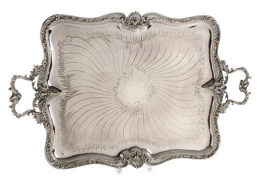 Cardeilhac French Silver-Plated Tray