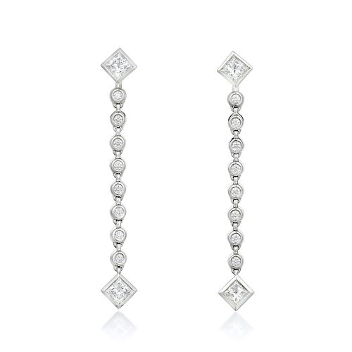 Tiffany & Co. Grace Diamond Drop Earrings