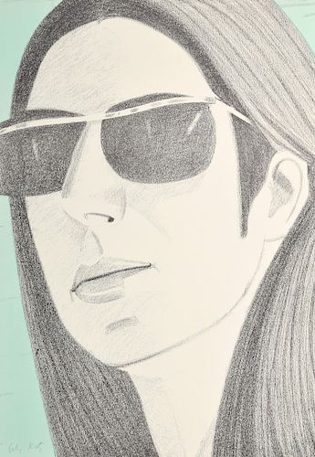 Alex Katz "Ada with Sunglasses" Lithograph, Signed AP