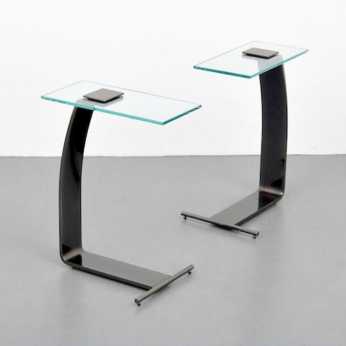 Pair of Design Institute of America (DIA)  Side Tables