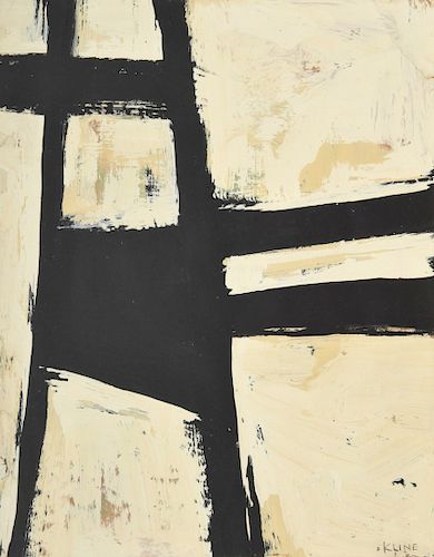 Franz Kline Abstract Painting