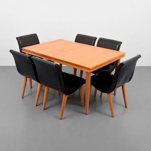 Russel Wright "Modernmates" Dining Table & 6 Chairs