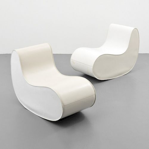 Pair of Giuseppe Raimondi "Alvar" Lounge Chairs