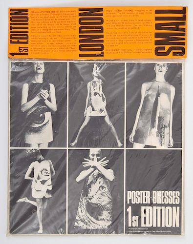 Allen Ginsberg & Marc Leonard Poster Dress, 1st Edition