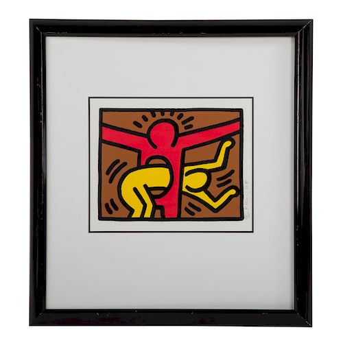 Keith Haring. "Untitled #1"