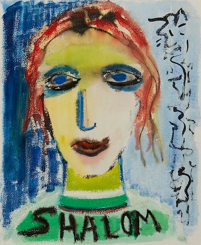 Henry Miller, Untitled (Shalom), 1969