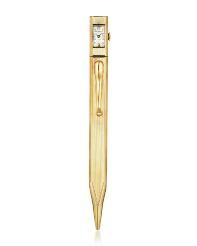 Cartier Gold Retractable Pencil Watch
