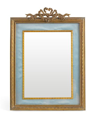 A French Neoclassical style bronze picture frame