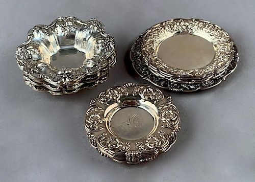 Assorted Sterling Silver Small Dishes