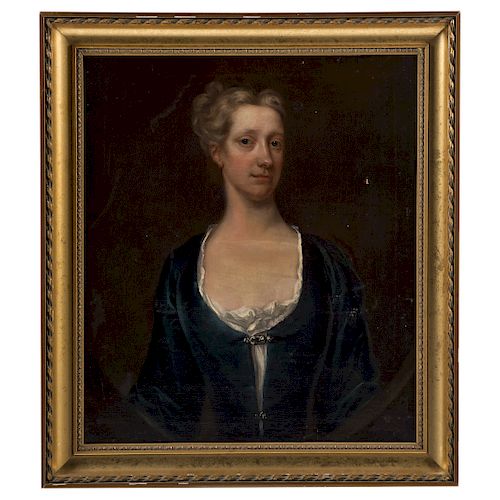 American School, 18th c. Portrait of a Lady