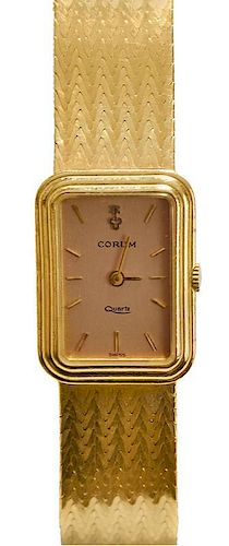 Lady's 18 Kt. Gold Watch