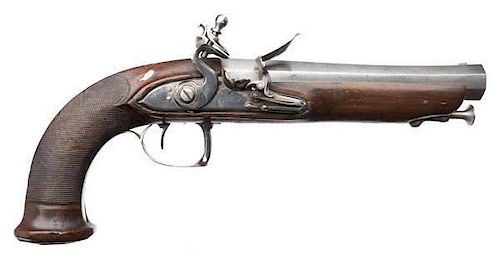 Napoleonic Era French Flintlock Officer's Pistol 