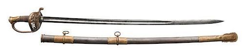 U.S. Model1 850 Officer's Sword & Scabbard 