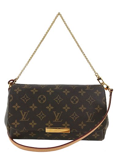 Louis Vuitton Favorite MM Monogram Canvas Bag 