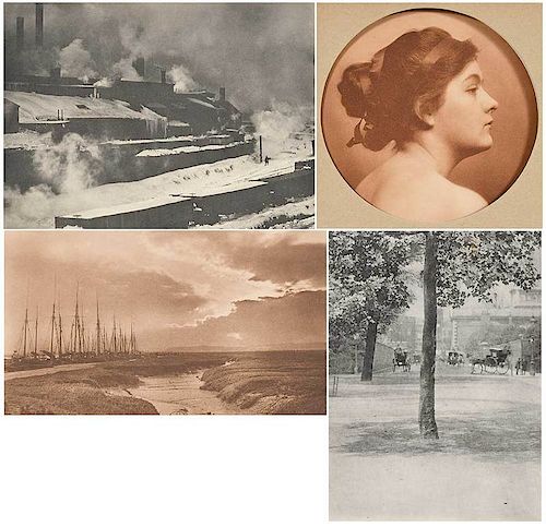 Four Photogravures from Camera Notes