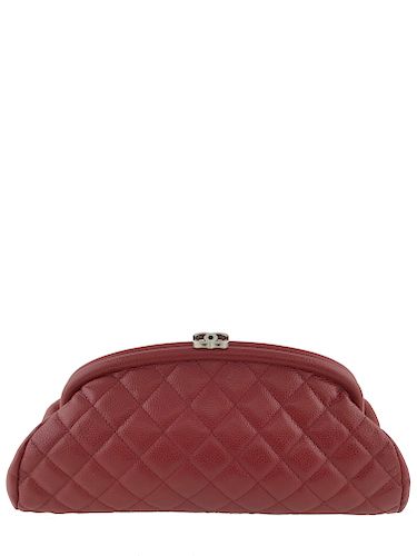 Chanel Caviar Quilted Timeless Clutch Bag