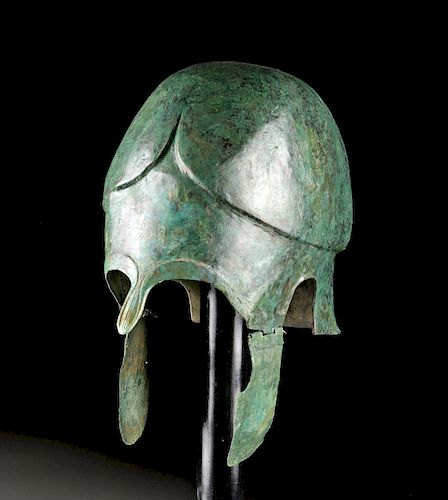 Published / Exhibited Greek Chalcidian Bronze Helmet