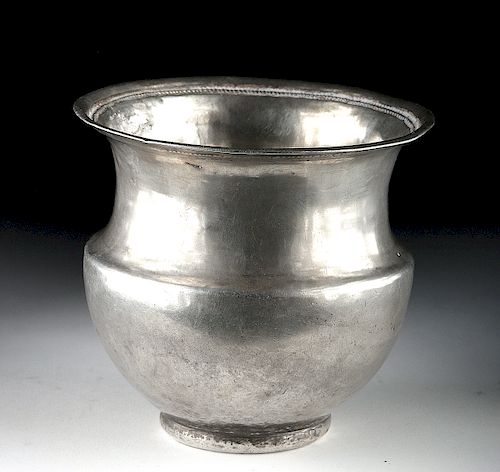 Greek Hellenistic Silver Vessel, ex-Christie's