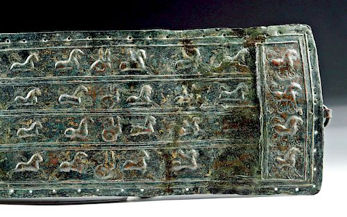 Complete Urartu Bronze Belt - Chariots for sale at auction on 22nd May |  Bidsquare