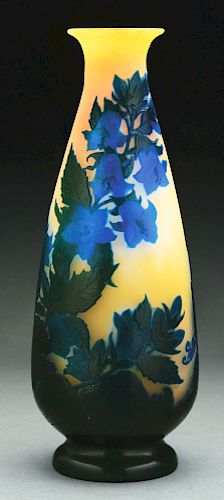 Galle Morning Glory Vase.