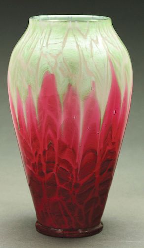 Loetz Flamarion Vase.