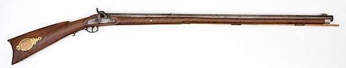Kentucky Full-Stock Percussion Rifle by J. H. 