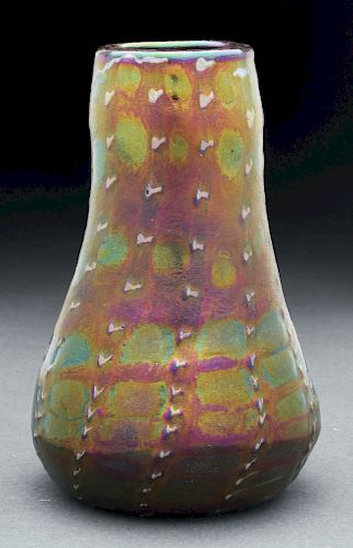 Tiffany Favrile Decorated Cypriote Vase.