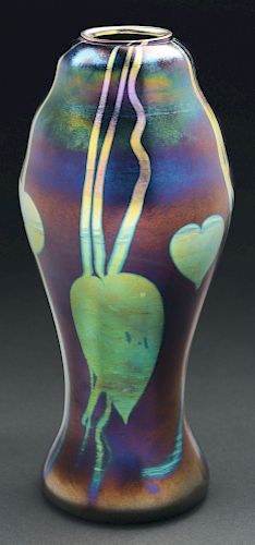 Tiffany Leaf and Vine Vase.
