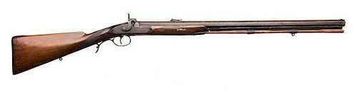 British Large Bore Big Game Percussion Rifle by R. Hughes, London 