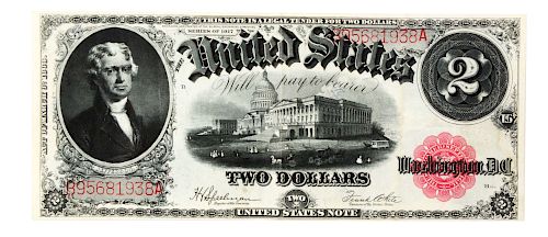 $2.00 1917 United States Note FR 60.