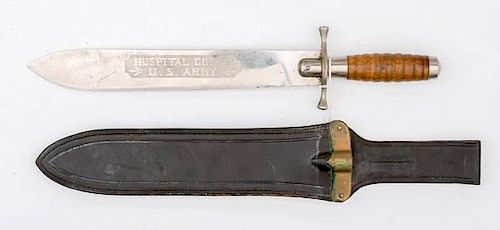 Model 1887 Type 1 Hospital Corps Knife and Scabbard 
